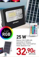 Oferta de Airmec - Foco Solar por 32,9€ en Mi Bricolaje
