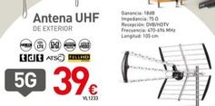Oferta de Antena Uhf por 39€ en Mi Bricolaje