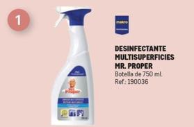 Oferta de Mr. Proper - Desinfectante Multisuperficies en Makro