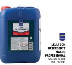 Oferta de  Makro Professional - Lejía Con Detergente en Makro