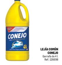 Oferta de Conejo - Lejía Común en Makro