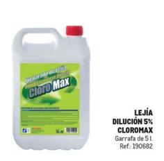 Oferta de Cloromax - Lejía Dilución 5%  en Makro