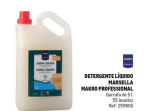 Oferta de Makro - Detergente Líquido Marsella en Makro