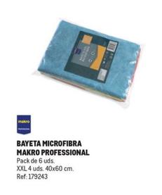 Oferta de Makro Professional - Bayeta Microfibra  en Makro