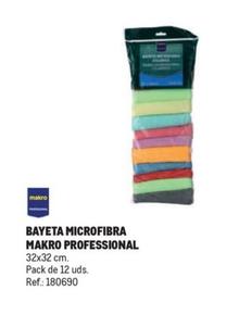 Oferta de Makro Professional - Bayeta Microfibra  en Makro