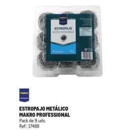 Oferta de Makro Professional - Estropajo Metálico  en Makro