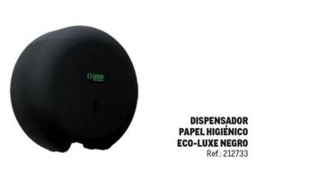 Oferta de Losdi - Dispensador Papel Higiénico Eco-luxe Negro en Makro