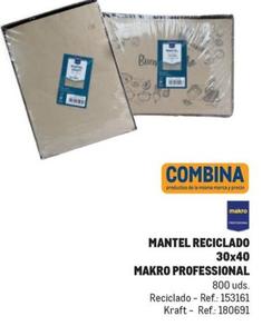 Oferta de Makro - Mantel Reciclado 30x40 en Makro