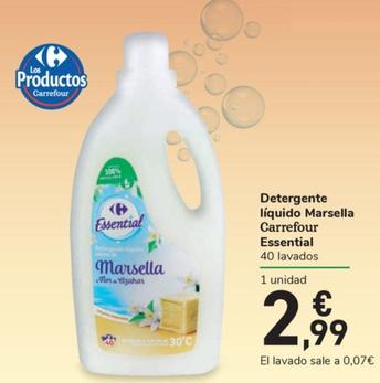 Oferta de Detergente líquido por 2,99€ en Carrefour Express