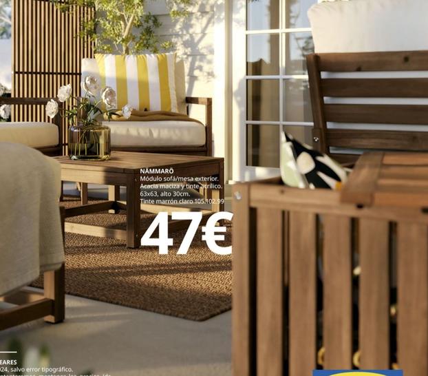 Oferta de Nammaro Modulo Sofa por 47€ en IKEA