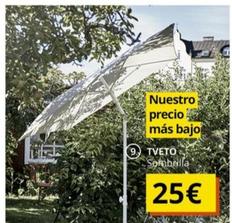 Oferta de Ikea - Sombrilla por 25€ en IKEA