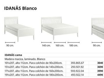 Oferta de Estructura cama por 449€ en IKEA
