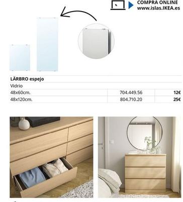 Oferta de Ikea - Espejo por 12€ en IKEA
