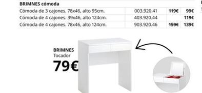 Oferta de Cómodas por 79€ en IKEA