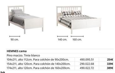Oferta de Estructura cama por 349€ en IKEA