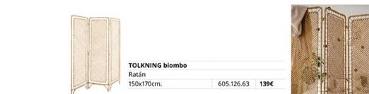 Oferta de Biombo por 139€ en IKEA