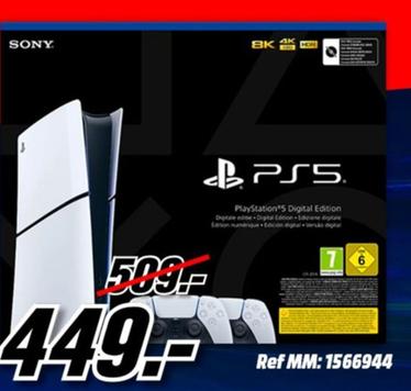 Oferta de PS5 por 449€ en MediaMarkt