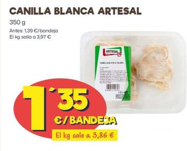 Oferta de Artesal - Canilla Blanca  por 1,35€ en Ahorramas