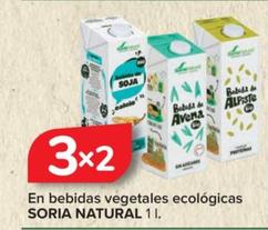 Oferta de Soria Natural - En Bebidas Vegetales Ecologicas en Carrefour Market