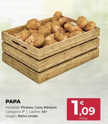 Oferta de Patatas por 1,09€ en SPAR Gran Canaria