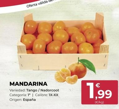 Oferta de Mandarinas por 1,99€ en SPAR Gran Canaria