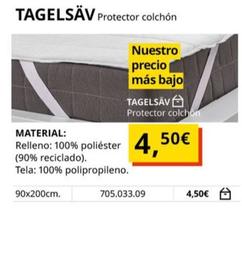 Oferta de Ikea - Protector Colchón por 4,5€ en IKEA