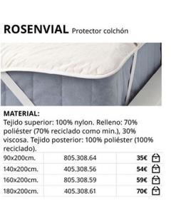 Oferta de Ikea - Protector Colchón por 35€ en IKEA