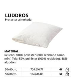 Oferta de Ikea - Protector Almohada por 4€ en IKEA
