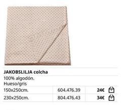 Oferta de Ikea - Colcha por 24€ en IKEA