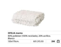 Oferta de Ikea - Manta por 20€ en IKEA