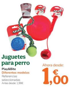Oferta de Play&Bite - Juguetes Para Perro por 1€ en Tiendanimal
