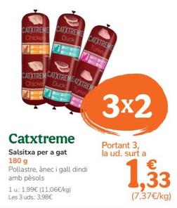 Oferta de Catxtreme - Salsitxa Per A Gat por 1,99€ en Tiendanimal