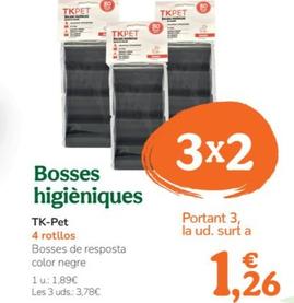 Oferta de TK-Pet - Bosses Higièniques  por 1,26€ en Tiendanimal
