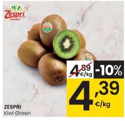 Oferta de Zespri - Kiwi Green por 4,39€ en Eroski
