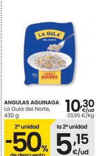 Oferta de Angulas De Aguinaga - La Gula Del Norte por 10,3€ en Eroski