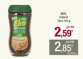 Oferta de Nestlé - Εκο, Natural Tarro por 2,59€ en Masymas