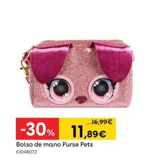 Oferta de Bolso De Mano Purse Pets por 11,89€ en ToysRus