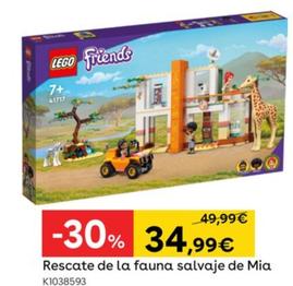 Oferta de Lego - Rescate De La Fauna Salvaje De Mia por 34,99€ en ToysRus