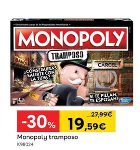 Oferta de Hasbro - Monopoly Tramposo por 19,59€ en ToysRus