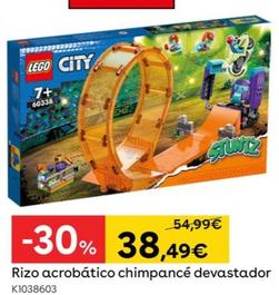 Oferta de Lego - Rizo Acrobatico Chimpance Devastador por 38,49€ en ToysRus