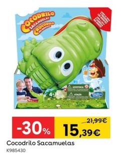 Oferta de Hasbro - Cocodrilo Sacamuelas por 15,39€ en ToysRus