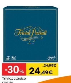 Oferta de Trivial Pursuit por 24,49€ en ToysRus