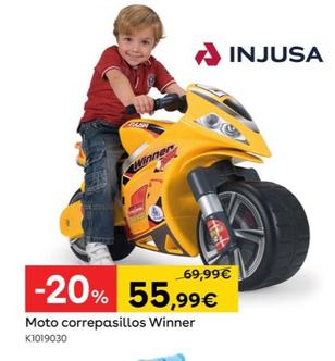Oferta de Injusa - Moto correpasillos por 55,99€ en ToysRus