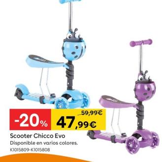Oferta de Chicco - Scooter Evo por 47,99€ en ToysRus