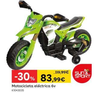 Oferta de Motocicleta Eléctrica por 83,99€ en ToysRus