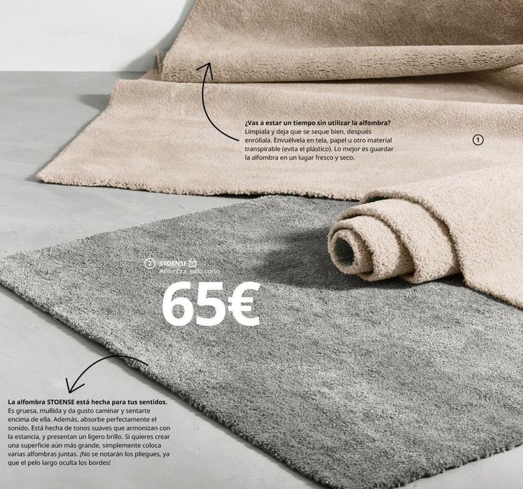 Oferta de Ikea - La Alfombra Stoense Está Hecha Para Tus Sentidos por 65€ en IKEA