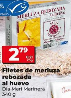 Oferta de Dia - Filetes De Merluza Rebozada Al Huevo por 2,79€ en Dia