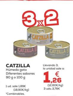 Oferta de Catzilla -  Humedo Gato Diferentes Sabores por 1,89€ en Kiwoko