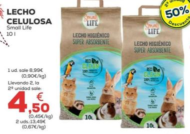 Oferta de Small Life - Lecho Celulosa por 8,99€ en Kiwoko