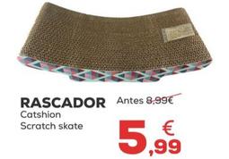 Oferta de Rascador Catshion Sctroch Skate por 5,99€ en Kiwoko